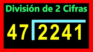 ✅👉 Divisiones de 2 cifras afuera y 4 adentro ✅Dividir por 2 cifras [upl. by Ahsini900]