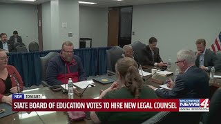 State Board of Education votes to hire new legal counsel [upl. by Itsirhc205]