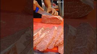 beef mygyu topside cut steak youtubeshorts viralvideo hv food [upl. by Fulviah]