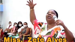 Missionária Zete Alves  Resposta de Oração [upl. by Zora464]