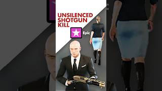 Unsilenced Shotgun Kill in Hitman Freelancer [upl. by Conrade554]