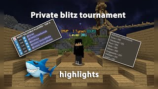 Private Blitz SG Tournament Highlights [upl. by Ardeha]