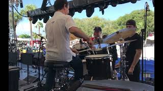 Dafnis Prieto Massaging the Drums before the show [upl. by Aceber]