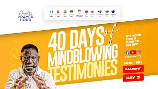 40DAYS OF MINDBLOWING TESTIMONIES  WARFARE PRAYERS AGAINST EVIL ATTACKS  PPH WITH RSO DAY 1103 [upl. by Otsugua95]