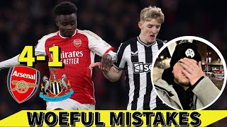 LIVE With AFTV Painful Performance But Willock Is BACK Arsenal 41 Newcastle Match Reaction [upl. by Ecirtnuahs610]