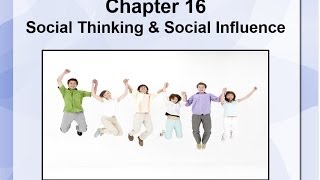 PSY101 Social Thinking [upl. by Elayor214]