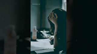 Ennodu sernthu vazhum sogam❣megam karukatha song❣whatsapp status❣girls sad status❣sad❣alone❣sad life [upl. by Alegnaoj]