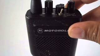 motorola radius p50 test 10072014 [upl. by Etheline775]