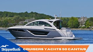 NEW 2024 Cruisers Yachts 50 Cantius FLIBS Walkthrough [upl. by Arihas190]