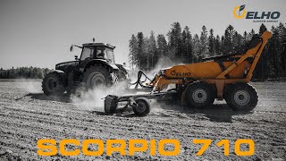 ELHO Scorpio 710 stone picker [upl. by Esoryram908]