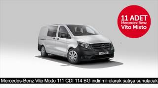 Mercedes  Benz Vito Mixto Kampanyası [upl. by Westlund]