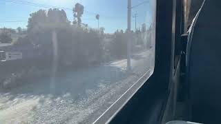 Caltrain During Electrification Limited 413 Stadler KISS EMU Set 309310 [upl. by Aikemehs311]