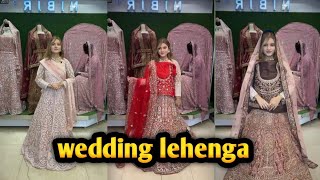 Beautiful wedding lehenga collection  New lehenga collection 2024 [upl. by Enowtna]