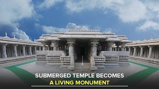 Submerged Venugopala Swamy temple becomes a living monument at KRS backwaters  Star of Mysore [upl. by Ellery799]