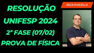 Resolução da Prova de Física da 2ª Fase da Unifesp 070224 [upl. by Madra116]