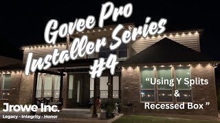 Govee Pro Permanent Outdoor Lights Installer Series number 4 govee [upl. by Nolahs616]