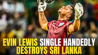 The Evin Lewis Masterclass How One Man Destroyed Sri Lankas Best [upl. by Retsek]