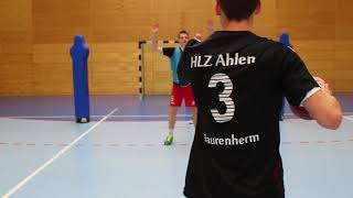 Handball pivot trick pass [upl. by Ssilem294]