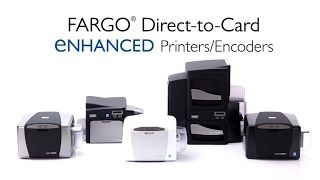 HID FARGOs DirectToCard Printers [upl. by Ennaoj]