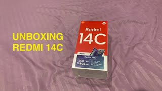 UNBOXING REDMI 14C  HP MURAH TAPI GAK MURAHAN [upl. by Ashjian]