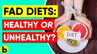 Learn Which Fad Diets Are Healthy amp Which Ones Are Unhealthy [upl. by Notnel]