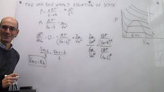 The van der Waals equation of state at the critical point [upl. by Nahsyar]