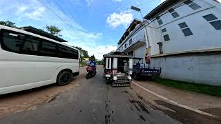 Drive Coron Palawan through downtown 4K travel philippines palawan trending bike viralvideo [upl. by Ynafit]