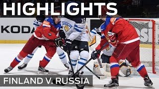 Finns floor Russia  IIHFWorlds 2015 [upl. by Rochette]