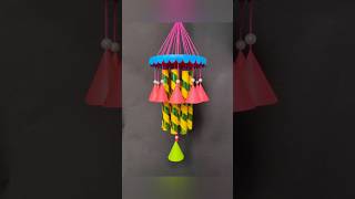 Wind chime craft idea shorts youtubeshorts craftideas diy windchime [upl. by Ambrose]