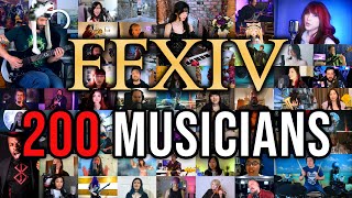 Final Fantasy XIV 10 Years Medley with 200 Musicians [upl. by Ervine12]