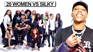 20 WOMEN VS 1 STREAMER SILKY [upl. by Amie549]