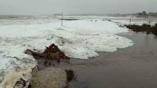 Kennebunkport Coastal Flooding Colony Beach [upl. by Khalin309]