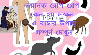 PlagueBlack death  Symptomscauses and treatment  প্লেগ রোগের উৎপত্তি  লক্ষন Health tips Bangla [upl. by Adnylam]