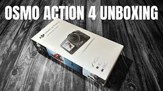 DJI Osmo Action 4 Unboxing  Adventure Combo [upl. by Armalla293]