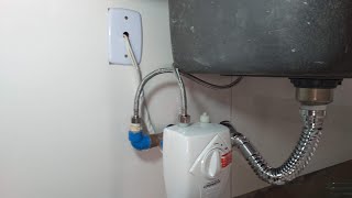 COMO INSTALAR UM AQUECEDOR COM TORNEIRA GOUMERT COM MONO COMANDO  PASSO A PASSSO [upl. by Procora]