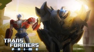 Transformers Prime  The Origin Story of Optimus Prime amp Megatron  Transformers Official [upl. by Matta]