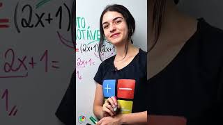 Vamos aprender produto notável hematematica 🧠👩🏻 [upl. by Ramedlav814]