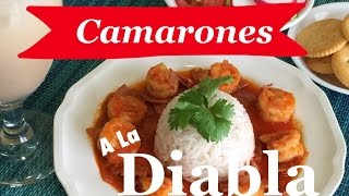 ❤️ Camarones A La Diabla  Como prepararlos [upl. by Anetsirk813]