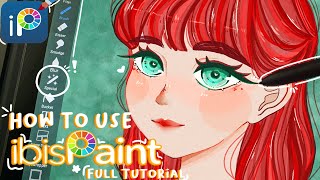 IBIS Paint X  Quick Tutorial for Beginners🌱 [upl. by Nalra]