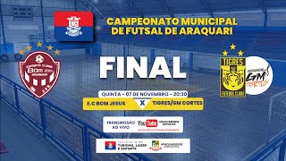 FINAL MUNICIPAL DE FUTSAL DE ARAQUARI 2024  07112024 [upl. by Kwan]