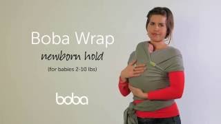 boba wrap 新生児抱っこの仕方 対象新生児 45kg [upl. by Eceinal691]