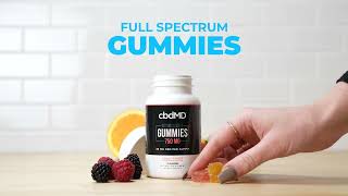 cbdMD Full Spectrum Gummies [upl. by Glendon]