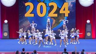 The Stingray Allstars Peach Finals 2023 The Cheerleading Worlds WITH SOUND [upl. by Ylenats]