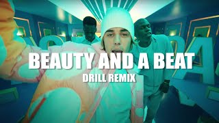 Justin Bieber  Beauty And A Beat OFFICIAL DRILL REMIX Prod ewancarterr [upl. by Ahsinauj]