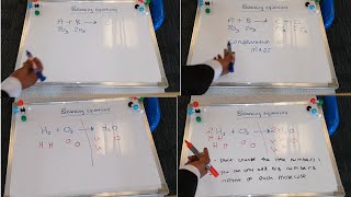 Balancing equations simplified GCSEKS3 Chemistry [upl. by Thilda]