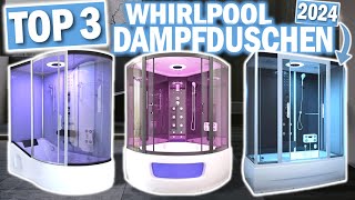 WHIRLPOOL DAMPFDUSCHEN Die 3 Besten Modelle 2024 [upl. by Anyaj]