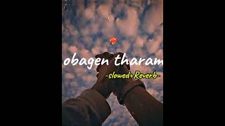 ඔබගෙන් තරම්obagen tharam songslowedreverbsinhala sad son [upl. by Olatha]