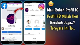 Cara Memisahkan Foto Profil Instagram Dan Profil Facebook Agar Tidak Sama [upl. by Sirref659]