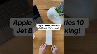 Apple Watch Series 10 Unboxing 46mm Jet Black  Slate Milanese Loop [upl. by Bancroft591]