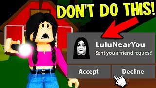 NEVER USE THIS NAME in Roblox Brookhaven [upl. by Ahsienel]